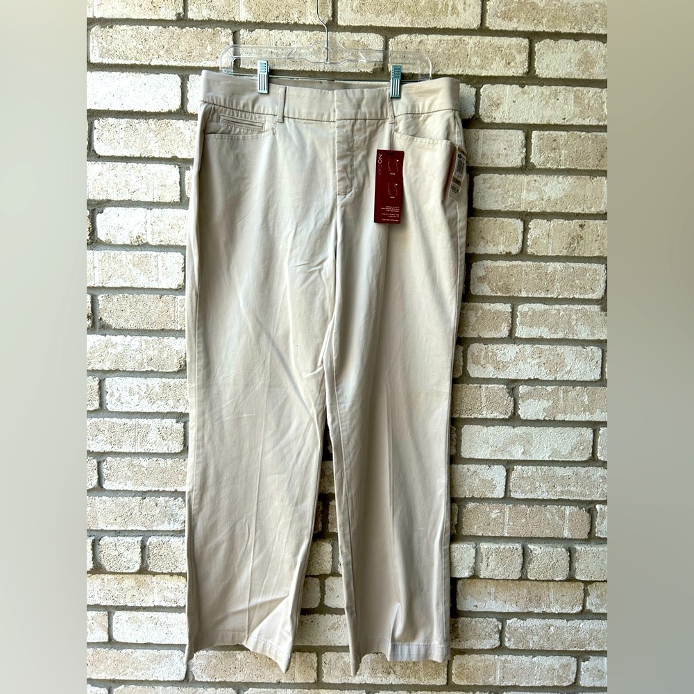 J&M Collections khaki brand new slacks.
